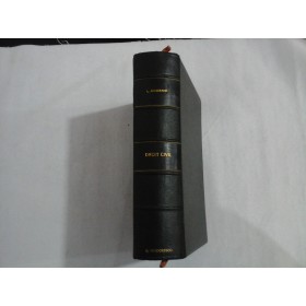 COURS DE DROIT CIVIL POSITIF FRANCAIS - LOUIS JOSSERAND